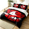 Ghostbusters 3pc Duvet Cover Set Simple Modern Bedding Set Wrinkle Resistant Soft Fabric All Season Use a perfect gift