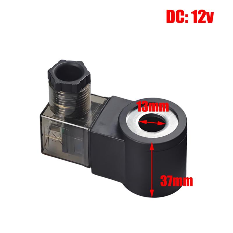 Hydraulisches Hub-Gewinde-Kartuschen-Magnetventilspule Innenloch 13mm 16mm Höhe 37mm DC24V DC12V AC220V AC24V AC110V DC48V
