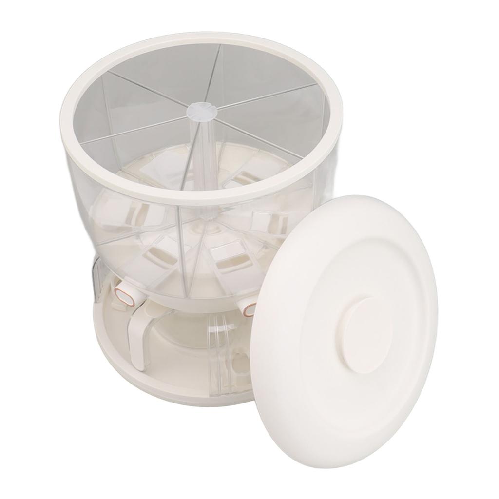 360 Degree Rotating Grain Storage Food Dispenser Rotating Rice Grain Dispenser Storage Container