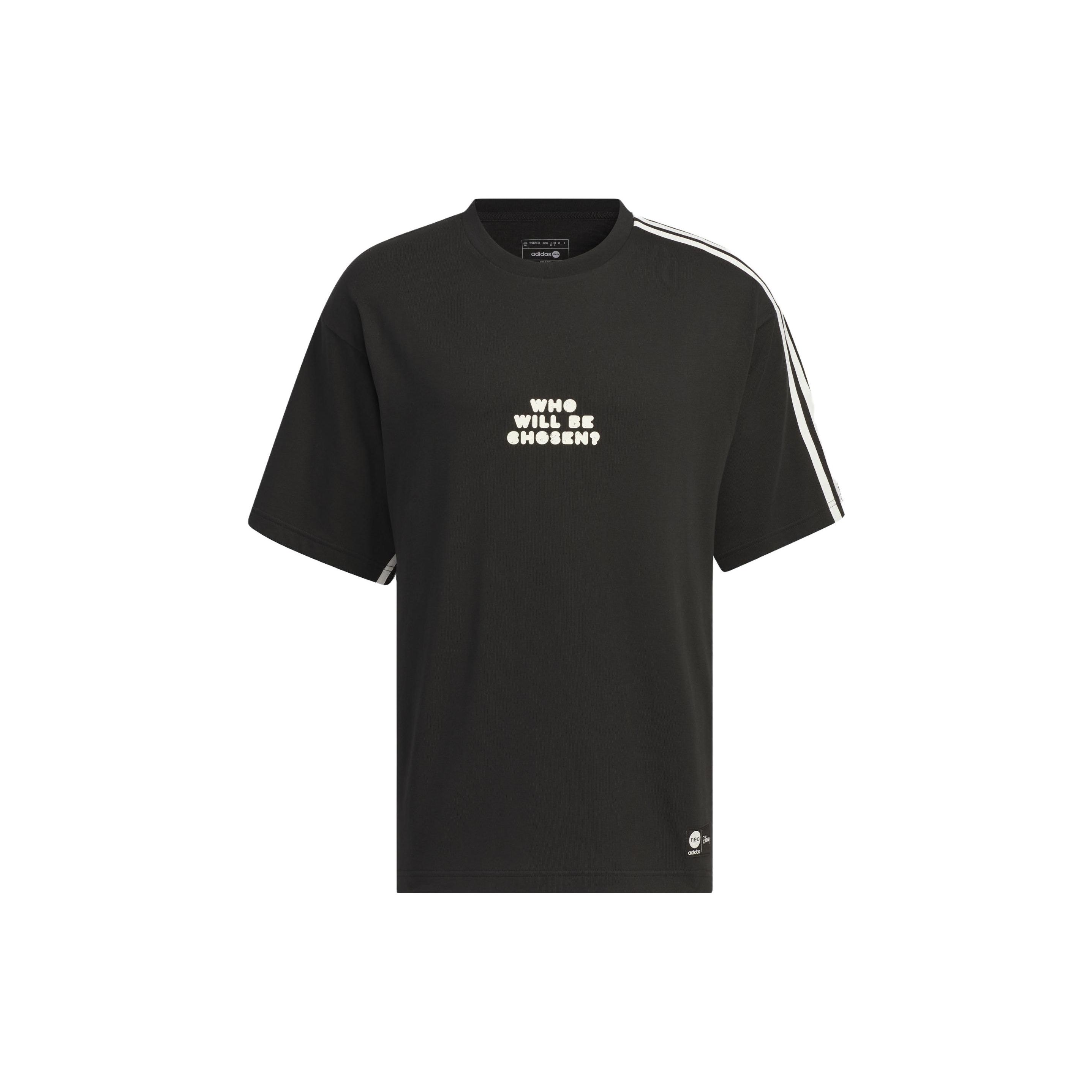 

Adidas Neo X Disney Toy Story Co-Branded Cartoon Print Round Neck Casual Short Sleeve T-Shirt Unisex Black IP9365 XXL