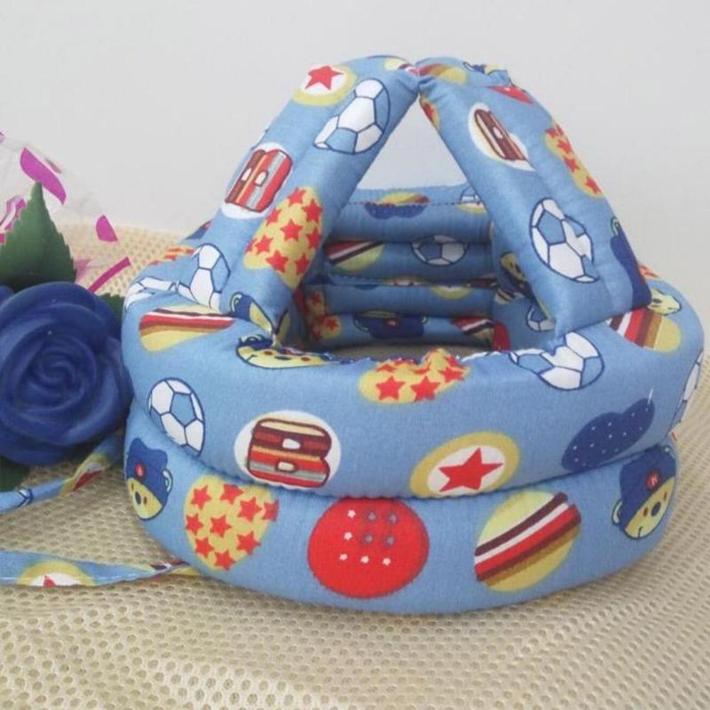 1 Stück Babyhut Kopfschutz Babysicherheit Laufen lernen Kappe Weicher Kopf Sicherheits-Schutz Sicherheitshelm