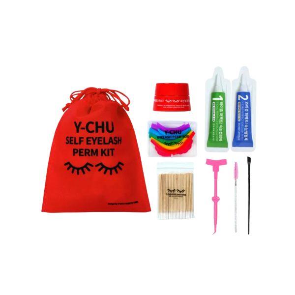 

Y-chu Season 3 No-Glue Self Eyelash Perm Kit – 3 Applications Full Set (Mixed Colors) 1 Set