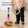 Educational Ring Toss Toy for Kids, Ages 3-6 - Indoor/Outdoor Parent-Child Game