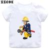 Casual Everyday T-shirt for children,T-shirt with Kawaii Cartoon Print, Summer Urban Fashion Set for Boys and Girls Aged 3 To 14