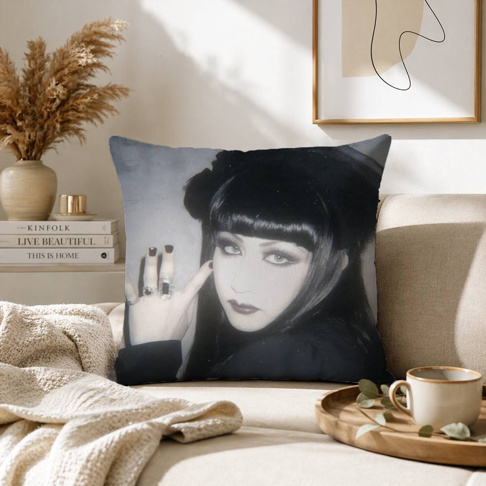 Mana MMalice Gothic Mizer Pillow Case for Sofa Living Room Home Office Decor Protective Cover