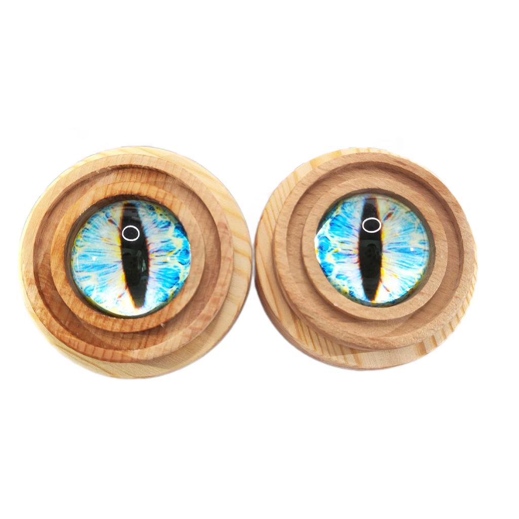 Snake Eye Dual Wood Fireless Aromatherapy Essential Oil Diffuser Set