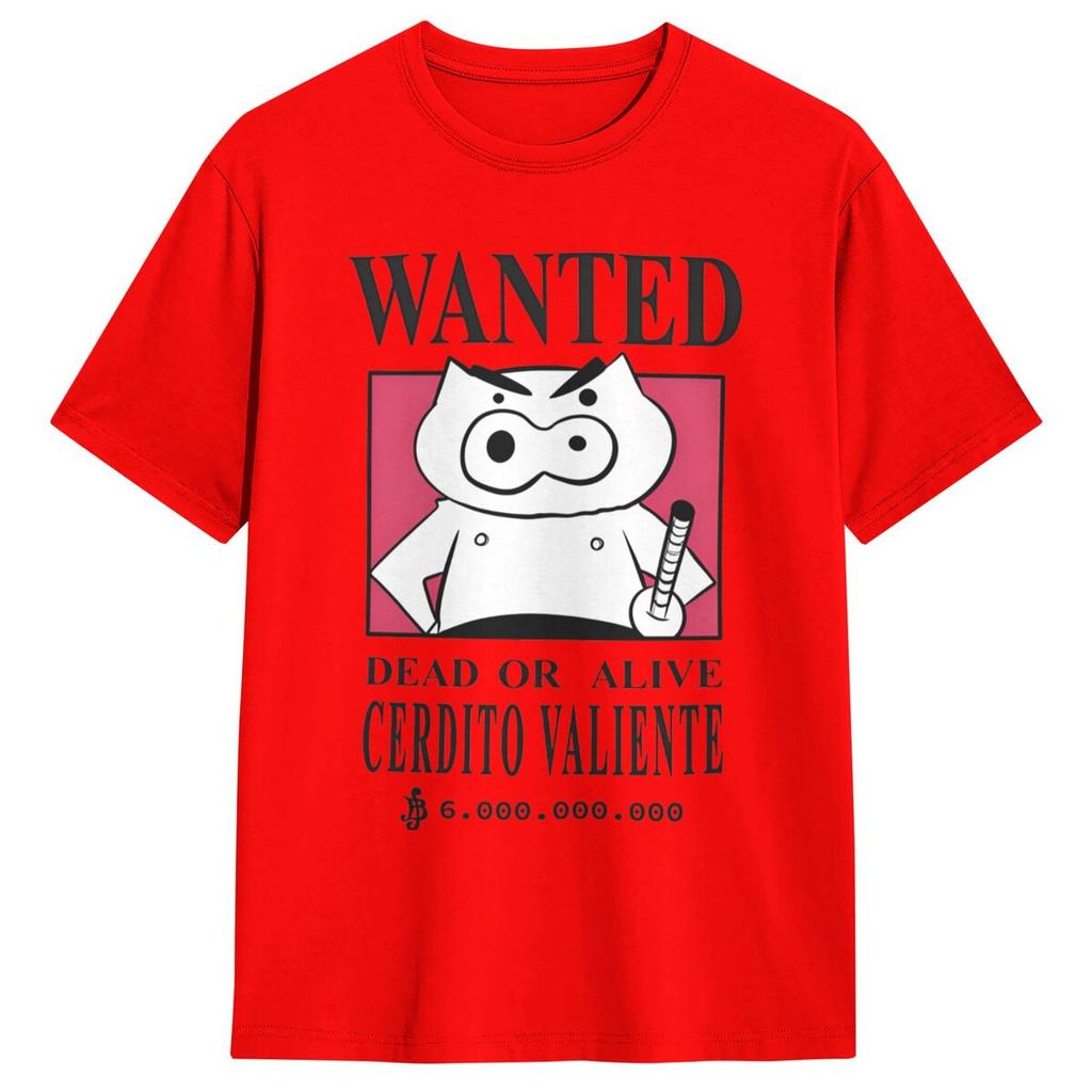 WANTED BRAVE PIG Crayon Shin Chan T Shirt Adult Vintage Cotton T-Shirts Summer Comfortable Tee Shirt Loose Big Size Tops