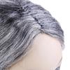 Old Lady Grandma Granny Grey Wig Bun Hair Grand Mother Fancy Dress Costume