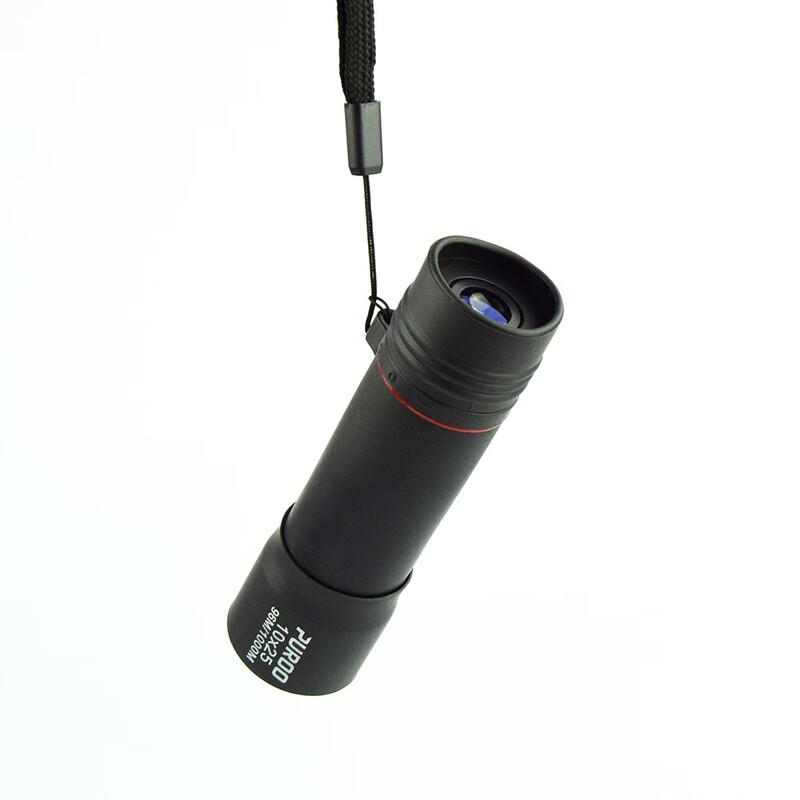 Longchan 10x25 HD Monocular Telescope with Phone Clip