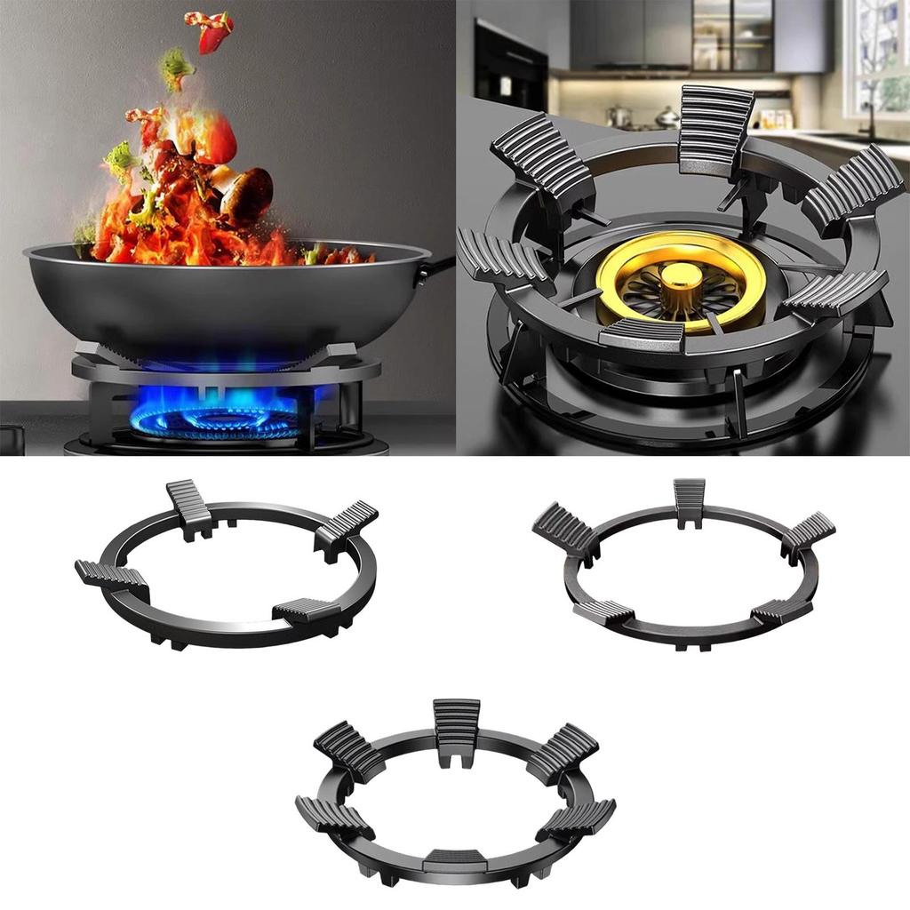 Gas Cooker Wok Support Ring Non Slip Pot Stand for Restaurant Cooking Kitchen