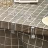 4PCS Clear Tablecloth Clips Durable Plastic Table Cover Holders Windproof Clamps Securing Tablecloths Plastic Tablecloth Clips