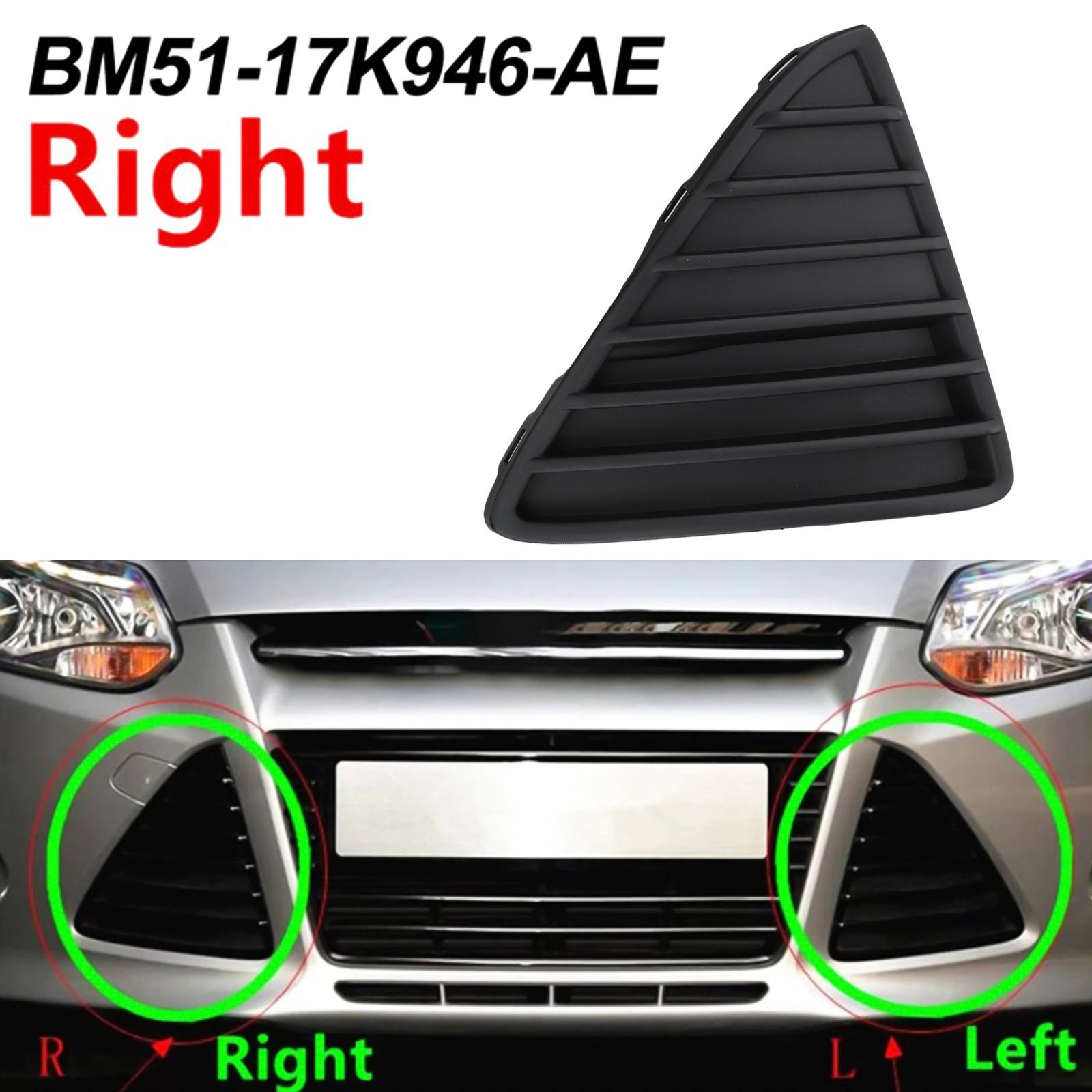 

Front Passenger Side Bumper Grill Cover Trim for Ford Focus 2012 to 2014 Direct Replacement BM5117K946AE Front Lower Right Side China Mainland