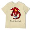 Dice Dragon Classic For Sale T-shirt Fresh Campaign  Joke Tees Cute Aactivity Competition USA Size