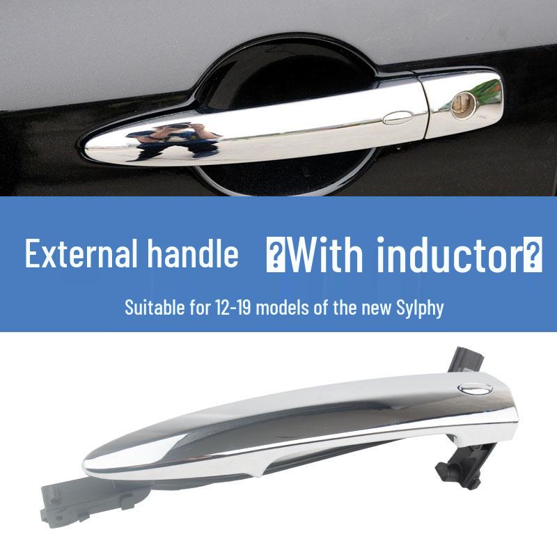 Compatible with 08-12 New Teana and New Sylphy Car Door External Pull Handle for Front and Rear Doors.