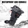 1 Pair Car Front Windshield Windscreen Wiper Washer Water Spray Jet Nozzles For Jeep Wrangler JK 2013-2017 Auto Parts 68164356AB