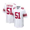 NFL Giants 1 Carter Retro Rugby Jersey Embroidered Football Men Women