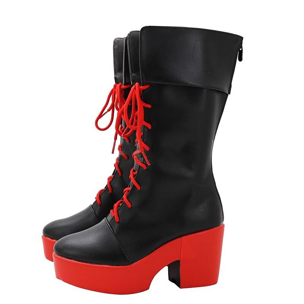 Milky Time Sakana Kuroe Hololive VTuber Cosplay Costume Shoes Size M Virtual Streamer Outfit