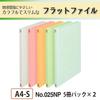 Plus Flat File, Resin Binding Mechanism, A4, Vertical, 5 Colors, 10 Books, NO.025NP 78-320×2