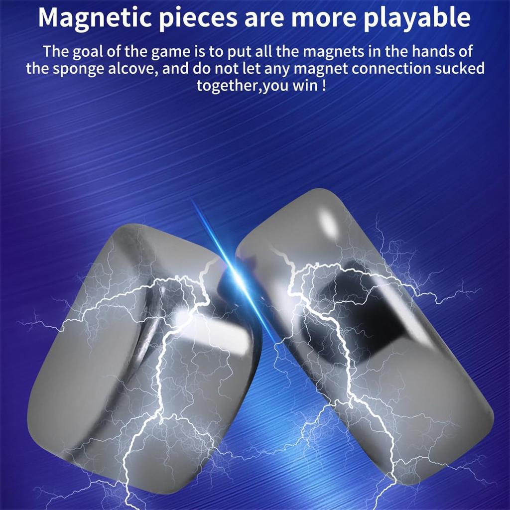 Spill, Magnetisk brettspill, Morsomt bordmagnetspill, Familiespill for barn og voksne