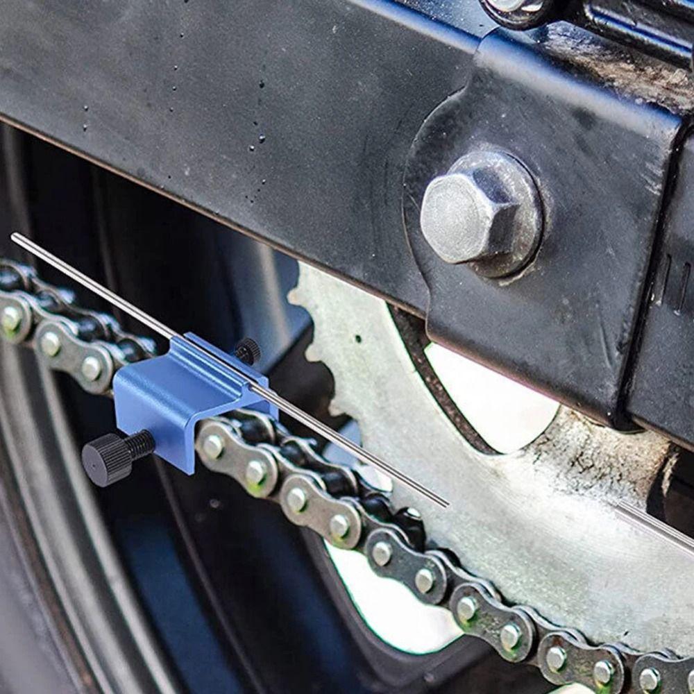 Quick Motorcycle Chain Alignment Tool Motorcycle Chain Straightener  Dirt Bike Service