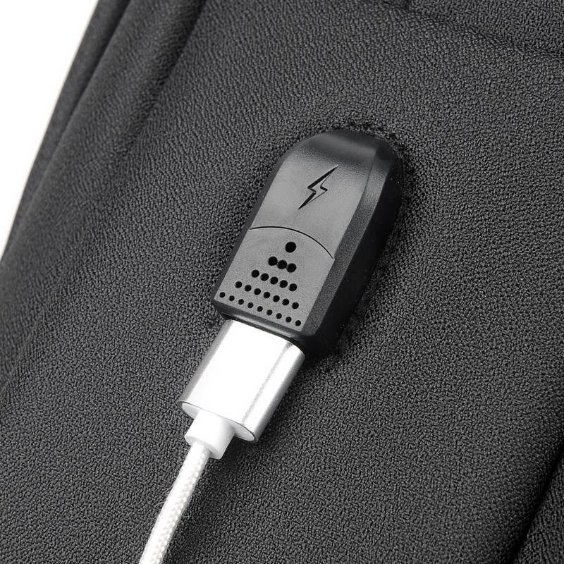 Man Urban Oxford Backpacks High Quality Men 15.6 Inch Laptop Backpacks For School Travel Business Bag Male Casual Usb Charging