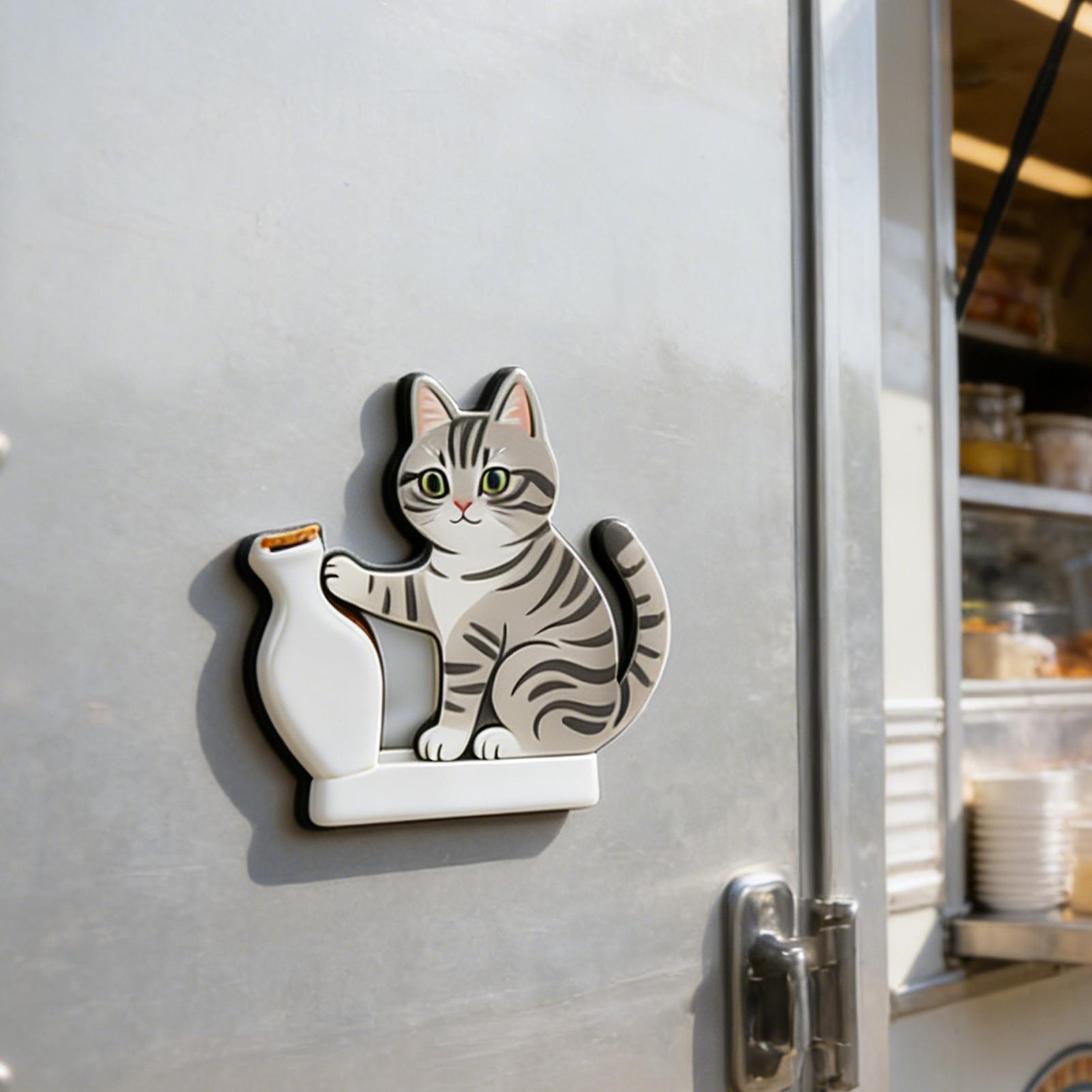 

Cat Whisker Keeper Cute Magnetic Refrigerator Decor Cat Whisker Keepsake Magnet for Whiteboard Map Notes Home Kitchen Cabinets China Mainland