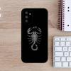 Scorpion Phone Case For Samsung Galaxy A13,A21s,A22,A31,A32,A52,A53,A71,A80,A91 Soft Black Cover