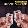 15ml Wine Glass Cups Clear Wine Cups Kitchen Accessories Glass Wine Set Mini Water Cups Desk Accessories