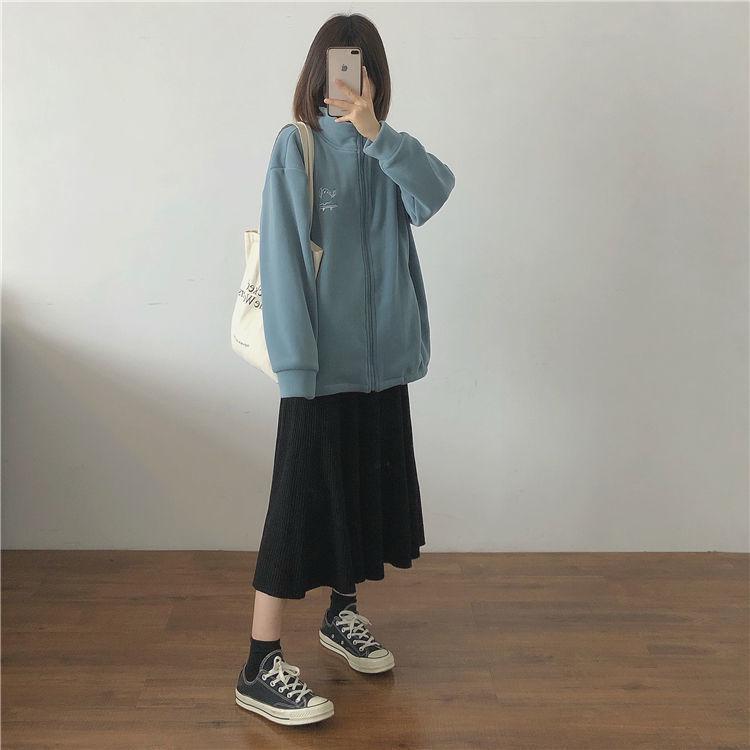 Women's Fleece Lamb Wool Windbreaker Jacket, Autumn/Winter 2025