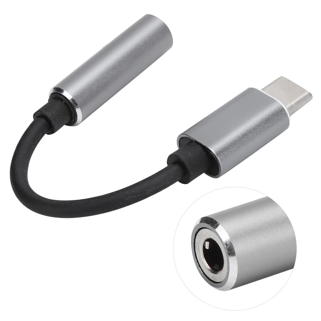 Type C Male to 3.5mm Jack Digital Audio Cable Female Converter Headphone Adapter