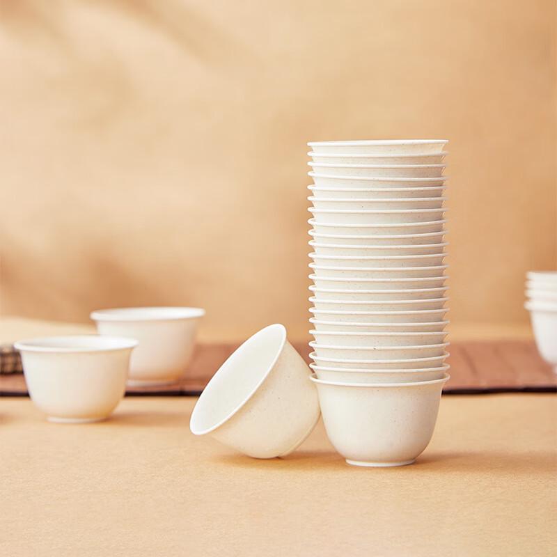 Yuzhou Eco-Friendly Rice Husk Disposable Tea Cups