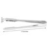 Comfortable Grip Sugar Clip Rust-resistant Salad Tong Multifunctional Tool BBQ Tong  Restaurant