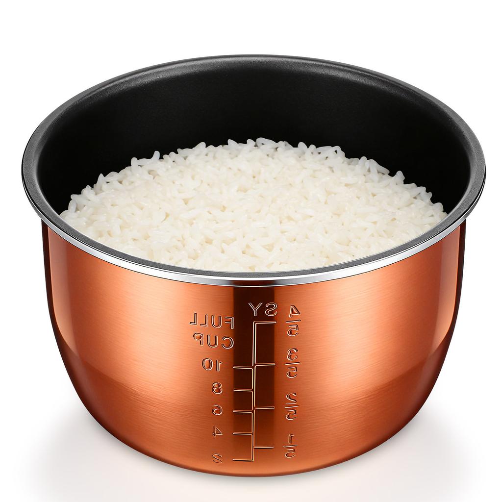 Electric Pressure Cooker Non-Stick Inner Pot Aluminum Alloy High Temperature Resistant Cooker Liner Pan Rice Soup Cooking