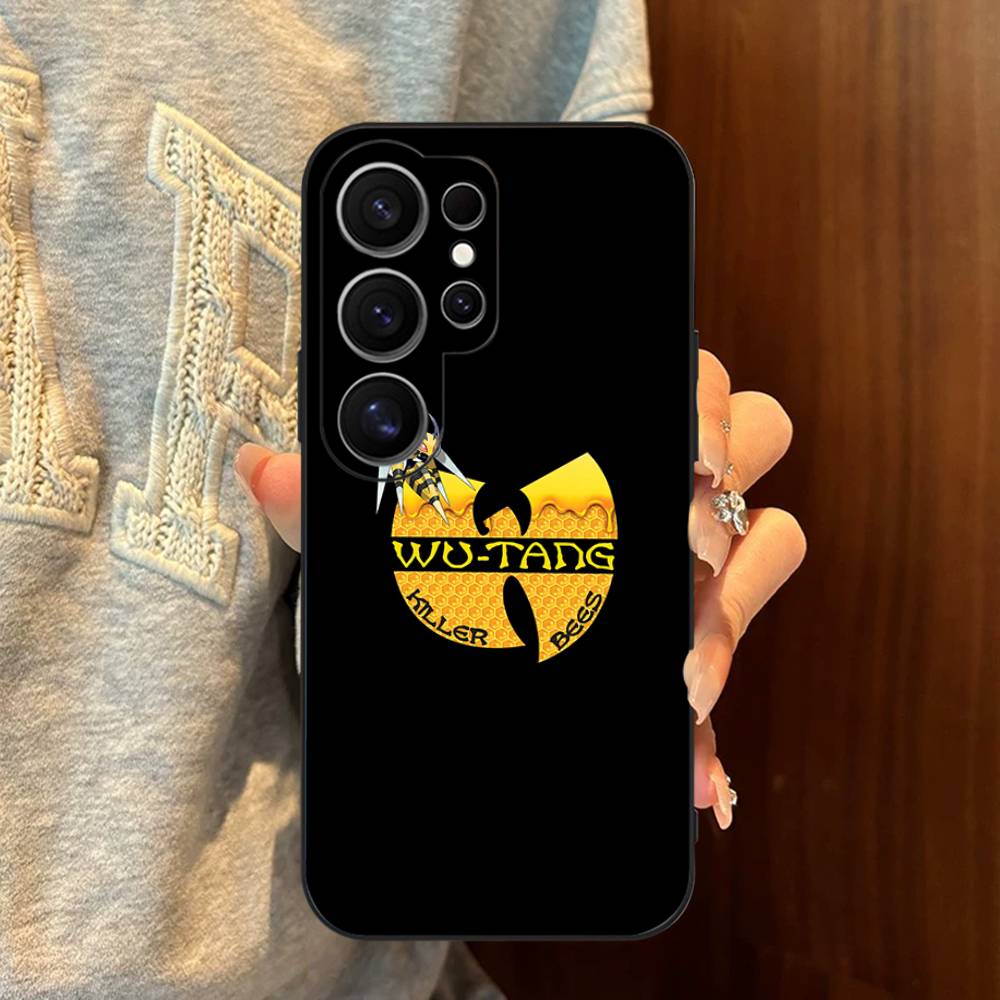 W-WU-T-TANG C-CLAN Phone Case For Samsung S 24 Fe 25 Ultra Plus 20 Lite 21 30 22 23 24 22 Ultra 5G Fundas