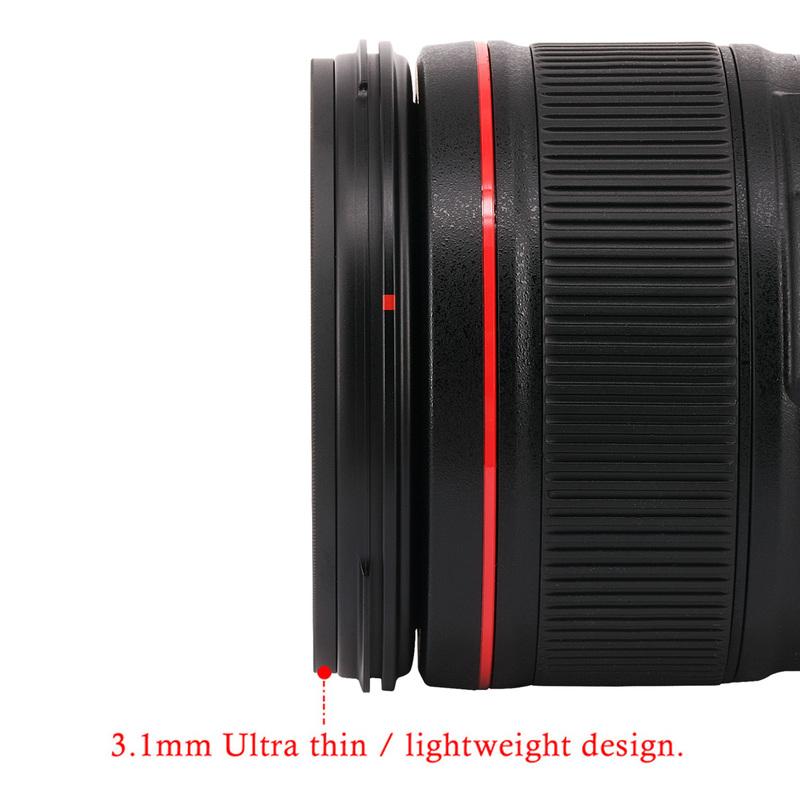 Haoge 49mm Ultra Slim MC UV Protection Multicoated Ultraviolet Lens Filter for Fujifilm Fuji X100VI X100V X100F Camera UV-49