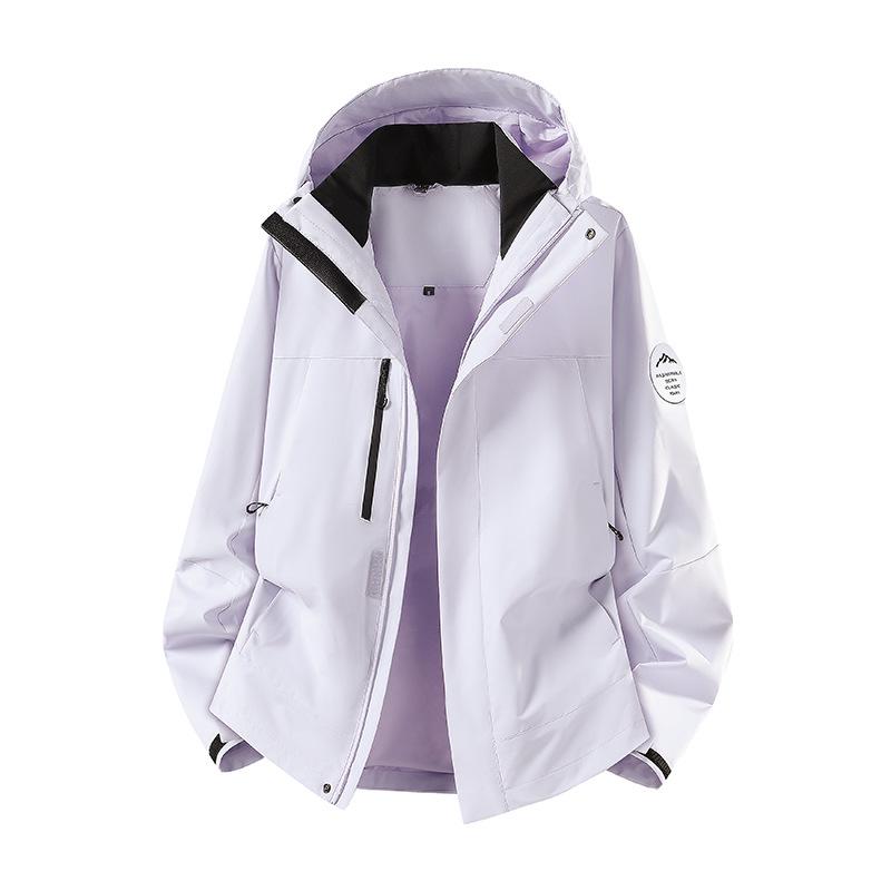 2026 Spring/Autumn Outdoor Single-Layer Mountaineering Jacket - Versatile, Waterproof, and Windproof for Couples.