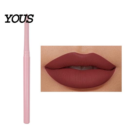 Daily Makeup Lip Liner Retractable for Women, Long Lasting Waterproof Pencil, Pencil Essential Tools Precise Shaping & Filling Precision