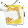 Multi-Color Badge Holder Candy Bag Shaped Badge Protector Fans Supplies Waterproof Badge Display Bag Mini Doll Protective Shell
