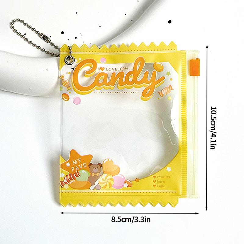 Multi-Color Badge Holder Candy Bag Shaped Badge Protector Fans Supplies Waterproof Badge Display Bag Mini Doll Protective Shell