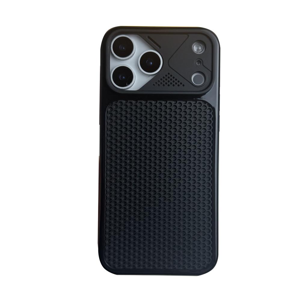 Translucent Cooling Phone Case For Iphone 11 12 13 14 15 16 17 18 Pro Max Heat Dissipation TPU Soft Phone Cover Light Thin Shell