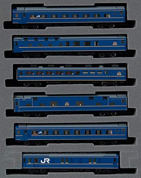 TOMIX N Gauge 24 Series 25 Hokutosei 1 & 2 Basic Set 6 Cars 98676