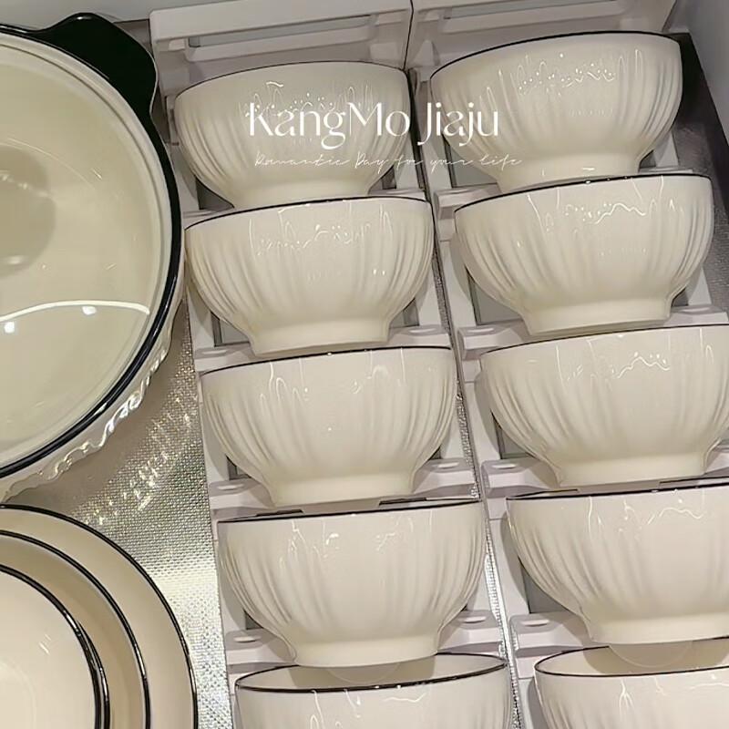 Скандинавский минималистичный керамический набор посуды 4-Person, 20-Piece Set