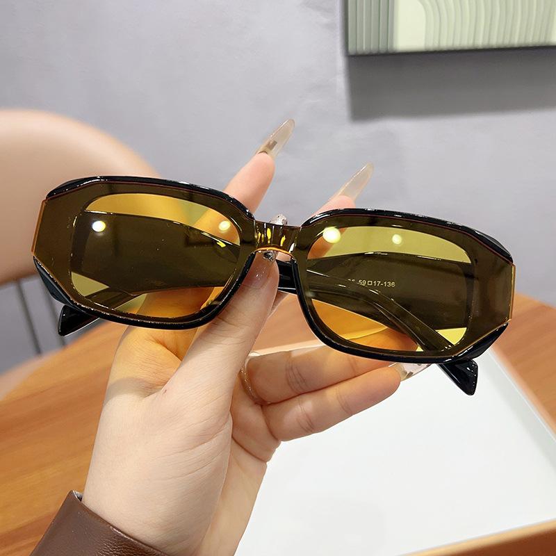 

JYL TS Small Frame Sunglasses Men UV Protection Style KD9983 A-8748 істинно блакитний колір