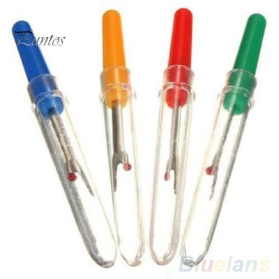 4Pcs Plastic Handle Craft Thread Cutter Seam Knife Stitch Unpicker Sewing Tool