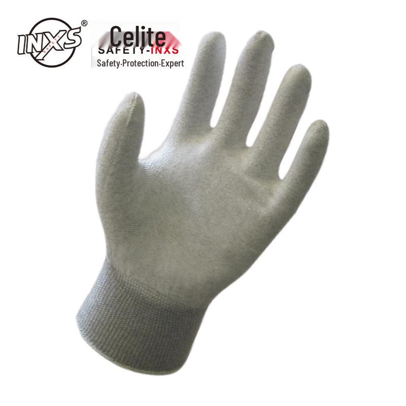SAFETY-INXS Carbon Fiber PU Coated Gloves M