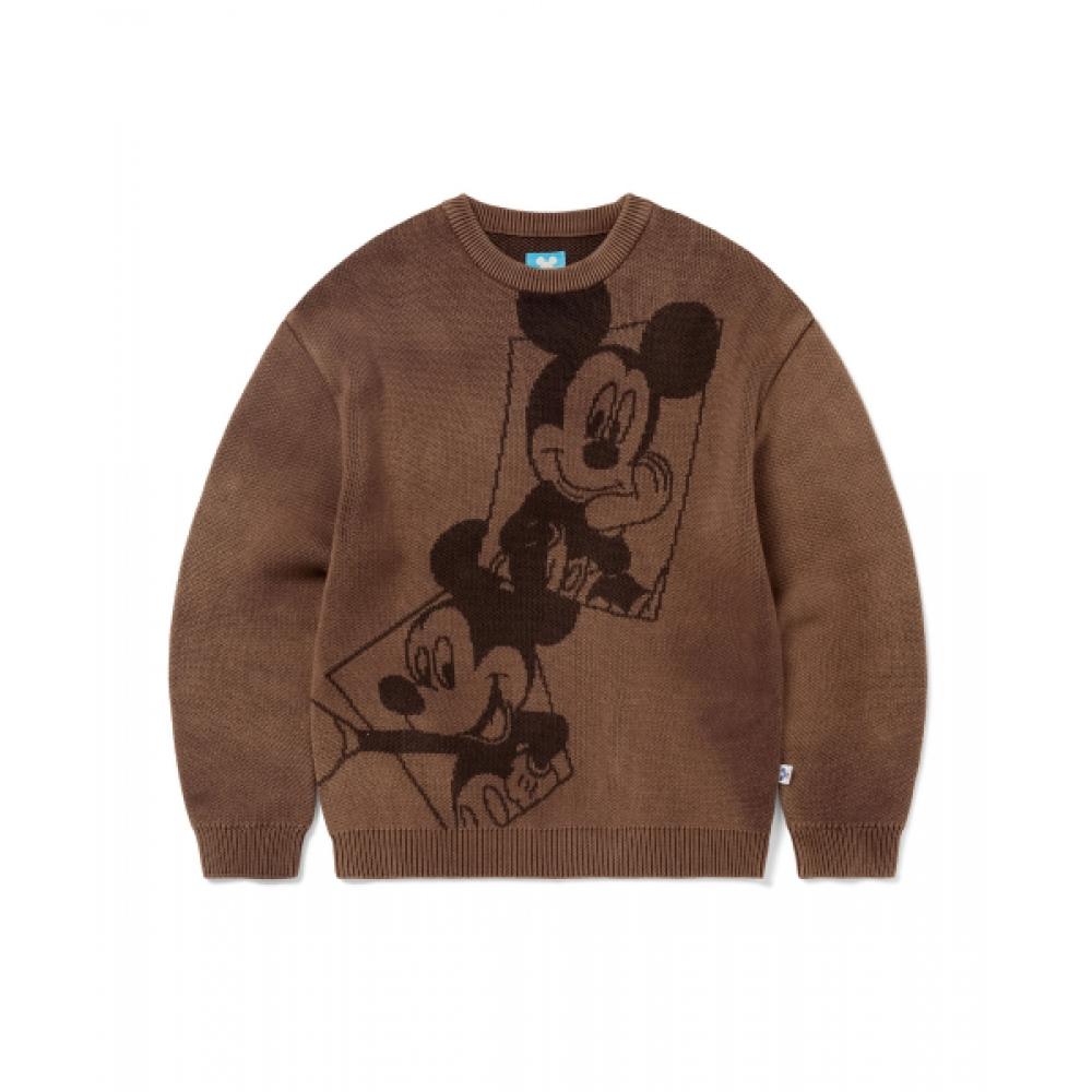 Thisisneverthat Tnt Mickey Frame Knit Brown M