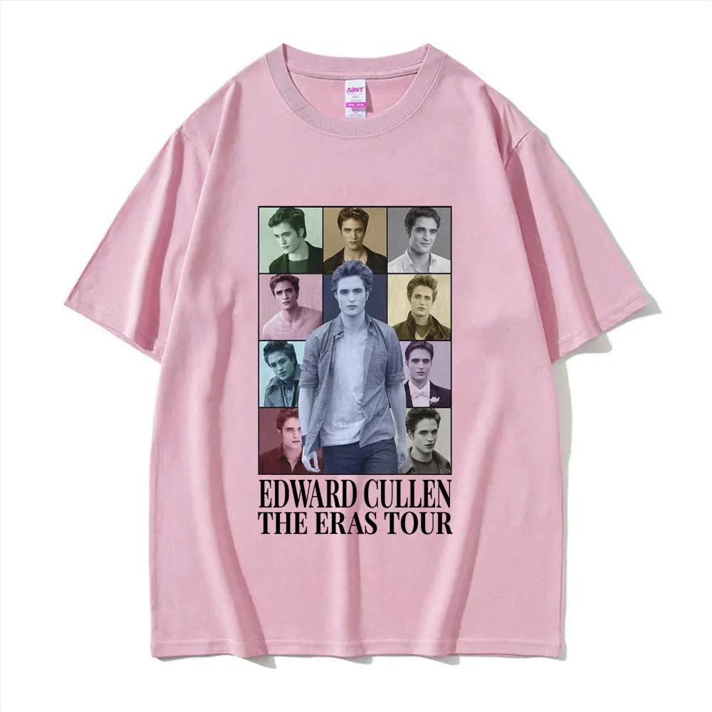 Edward Cullen The Eras Tour T Shirt Hot The Twilight Saga Movie Tshirts Unisex Women Casual Short Sleeve Oversized Tshirt