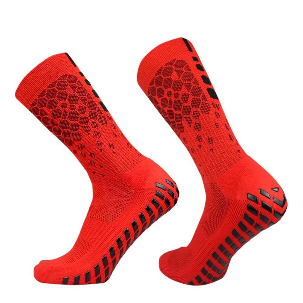 Breathable Soccer Grip Socks Anti Slip Sports Training Socks Football Grip Socks Sports Training