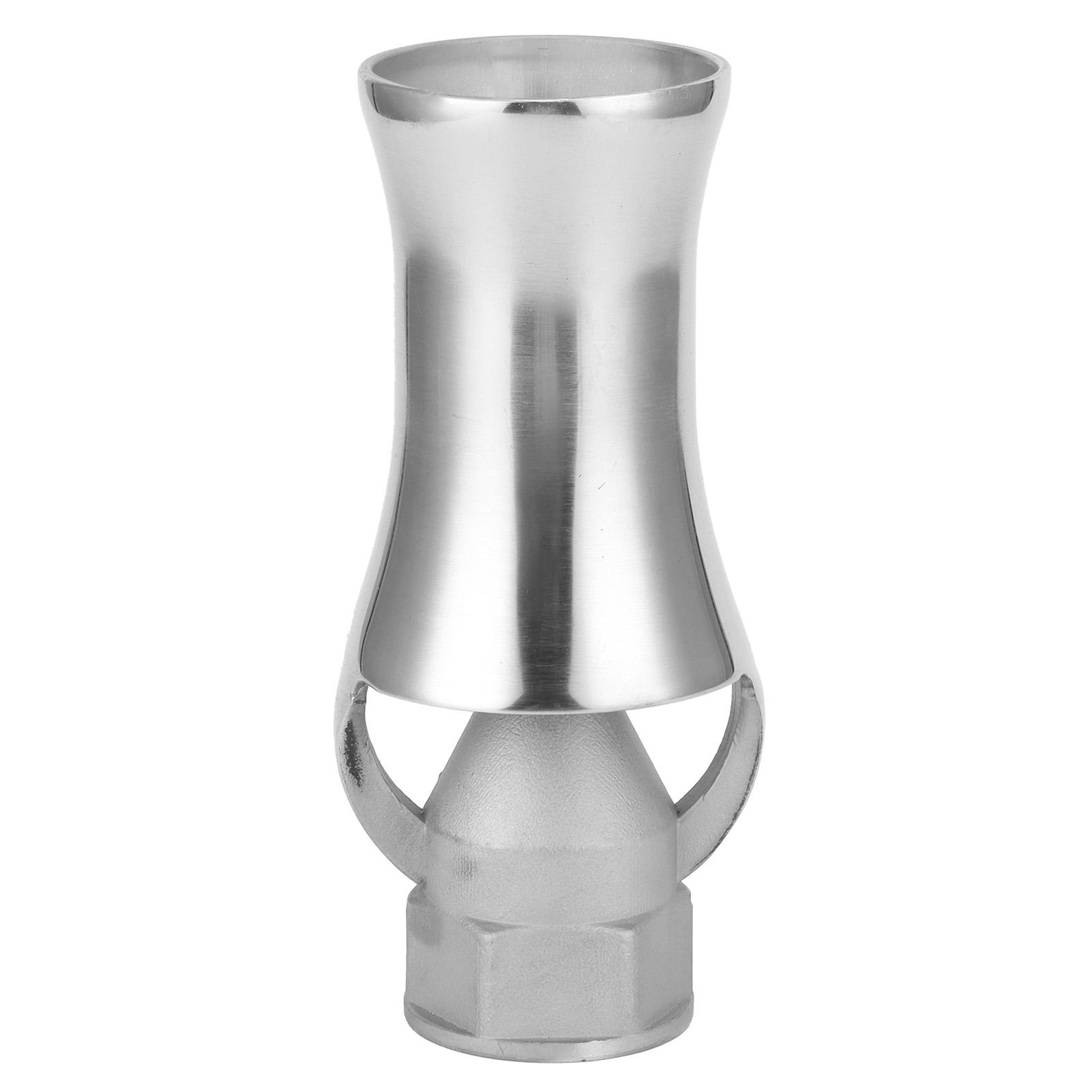 Stainless Steel Cedar Shaped Fountain Nozzle Adjustable Water Spray Head Pond SprinklerG1 Female Thread dn25