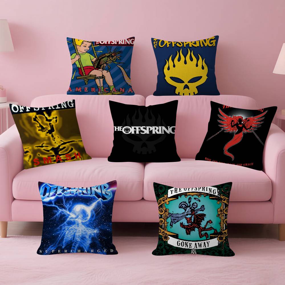 Personalized Pillow Dust Cover Bedroom Kids Party Decoration Pillowcase Birthday Children Gift The OOffspring Band